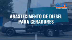 Abastecimento de diesel para geradores